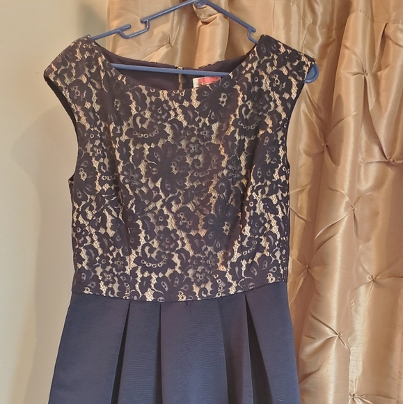 Nordstrom Navy Party Dress - Picture 2 of 2